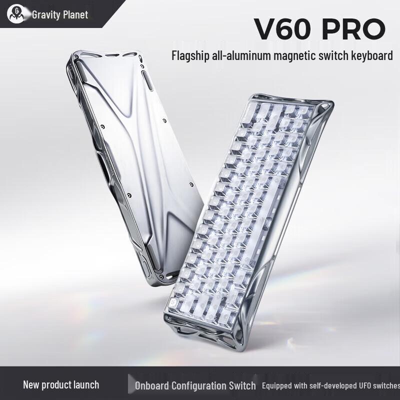 

Ігрова клавіатура GravaStar серії V60 з магнітними перемикачами
