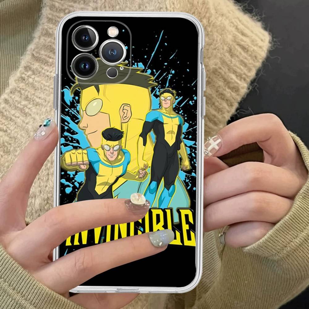 Cartoon Popular Anime I-invincibleS Phone Case For IPhone 17 16 15 14 11 12 13 Mini Pro XS Max Plus Funda Shell