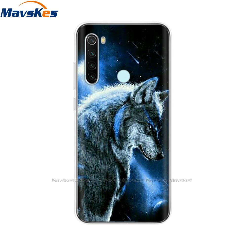 Phone Case for Xiaomi Redmi Note 8T Case 6.3" Silicon Soft TPU Back Cover for Redmi Note 8 8T Note8 Pro Case Protect Shell Coque