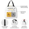 Elements Periodic Table Science Chemistry Chemical Insulated Lunch Bag for Women Kids Portable Food Boxes Thermal Lunch Box Tote