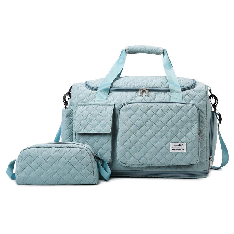New travel bag dry and wet separation fitness bag large capacity yoga bag sports tote bag shoulder messenger bag