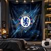 Arazzo da Appendere alla Parete Stampa Chelsea FC Tessuto per Soggiorno Camera da Letto Decorazione per la Casa