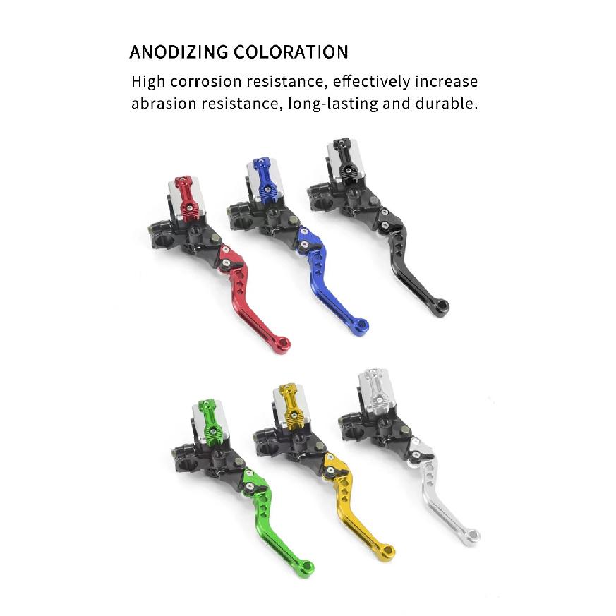 22mm Brake Clutch Pump Master Cylinder Handles Motorcycle Lever Handlebar Hydraulic Clutch Accessories For ATV Electric Moto