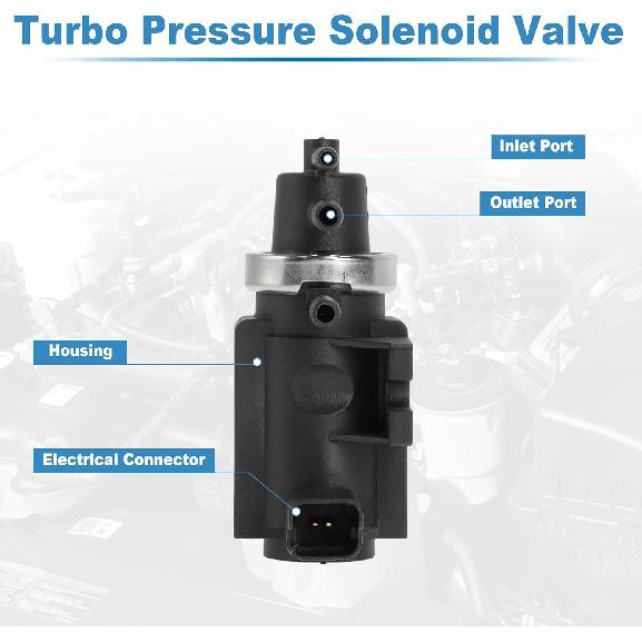 Turbo Pressure Solenoid Valve for Ford Focus Edge Fusion 2017-2019 for Lincoln MKX 2016-2018 for Lincoln Nautilus 2019-2023