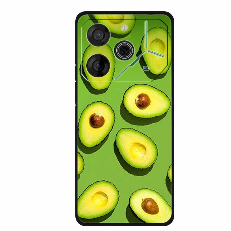 Für Tecno Pova 6 Neo Hülle Tiere TPU Weiches Silikon Rückabdeckung Handyhüllen für Tecno Pova 6Neo 6,78" Stoßfest Wolf Cool funda