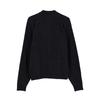 AFTERMATH Tweed Knit Full Zip Black