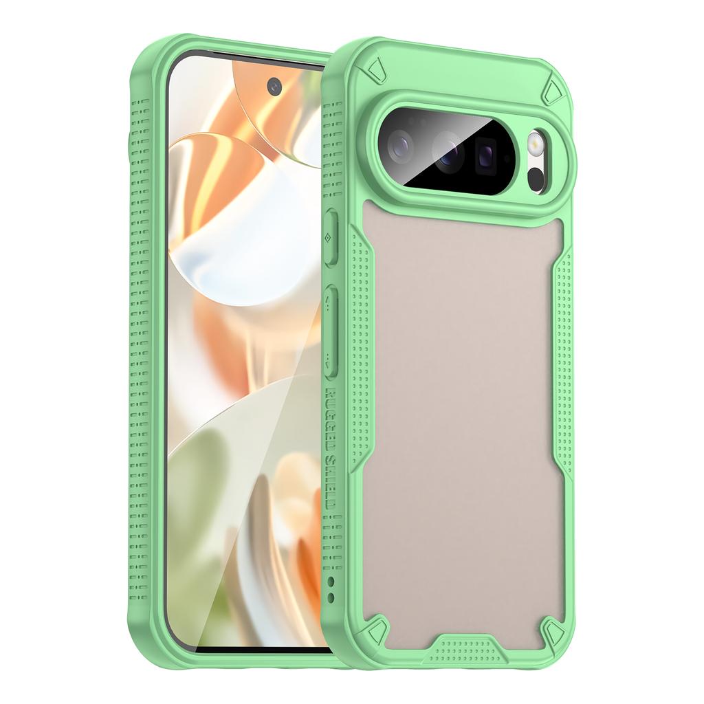 For Google Pixel 10 Pro Case PC+TPU Semi-Transparent Frosted Finish Protective Phone Cover