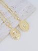 1 Piece 14k Gold Plated Virgin Mary Christ Pendant Necklace St. Jude Joseph Religious Jewelry