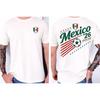 Mexico Soccer World Cup 2026 Shirt Mexico National Team Tee  Hip Hop Streetwear Oversized Tshirt Short Sleeve Casual Clothing