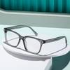 Fashion Square Frame Anti Blue Ray Glasses Computer Phone Reading Eyewear Photochromic for Men and Women