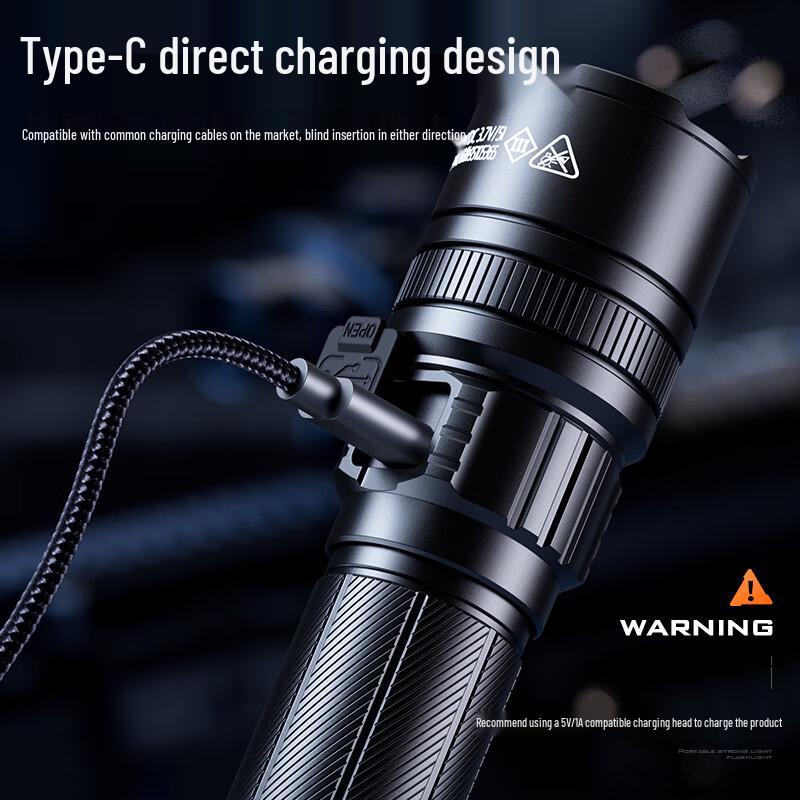 SupFire L16-E High-Lumen Rechargeable Flashlight