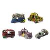 Simulation Voiture Écrasée Réaliste Aquariums Aménagement Paysager Épaves de Voiture Réalistes