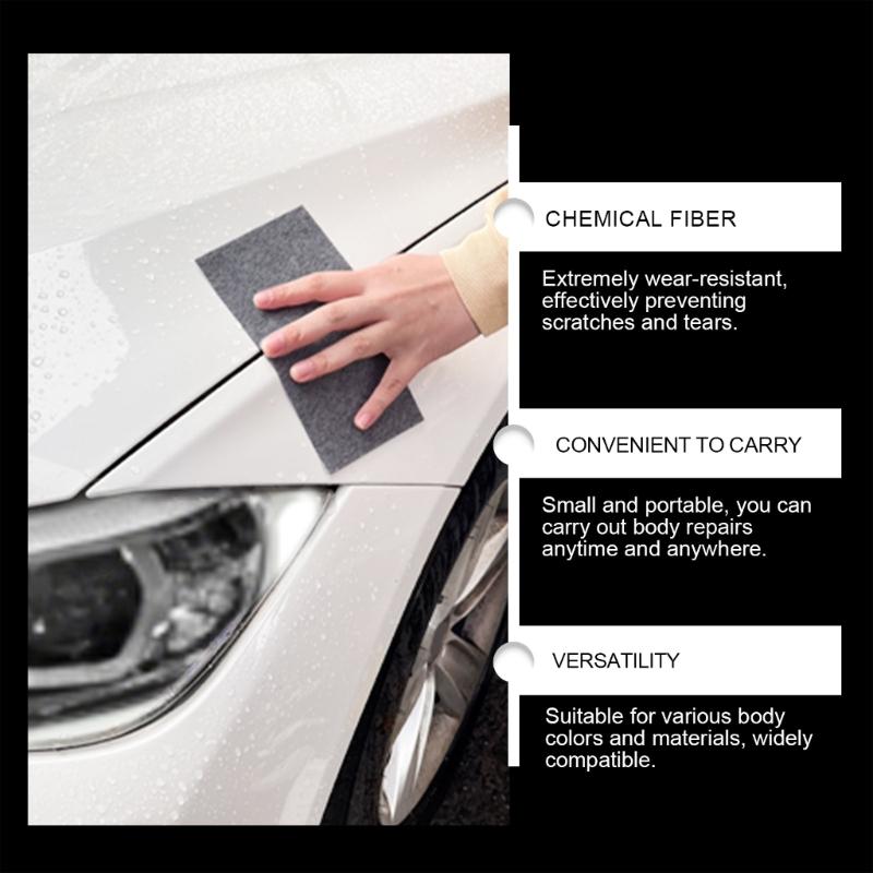 Car Scratch Remover Car Scratch Cleanings Cloth Set, Double Sided Cleaner for Cleaning and Polishing Maintenance Tool
