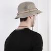 Waterproof Bucket Hat Summer Men Women Hat Outdoor UV Protection Wide Brim Panama Safari Hunting Hiking Fishing Sun Hat