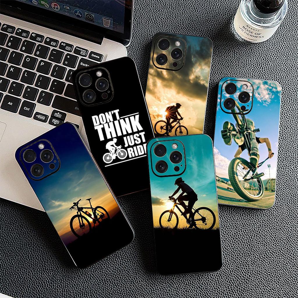 Soft Cover for Xiaomi Redmi Note 13 14 Pro Plus ProPlus 14C 13C Pro+ 5G Note13 Casing Phone Case Mountain Bike Cycling Art