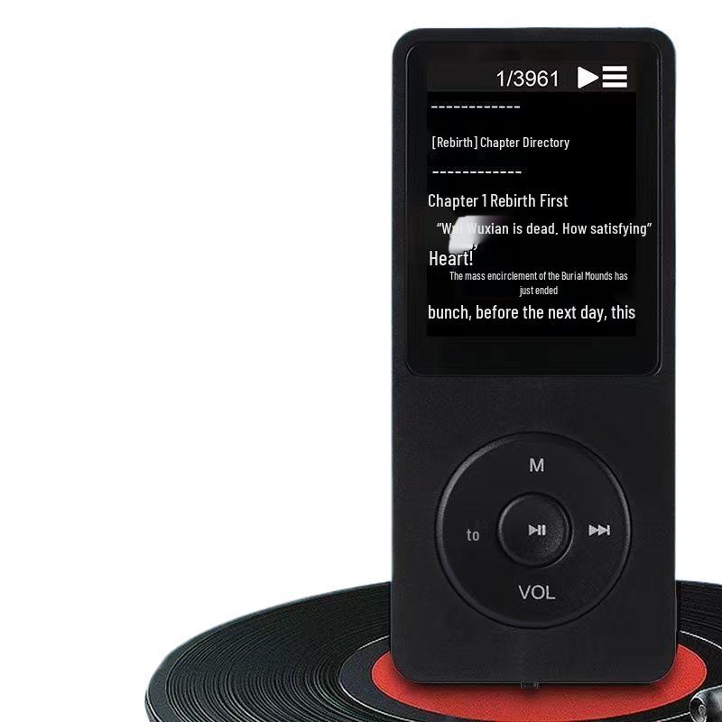 MP3 Player for Students: Bluetooth-enabled, Compatible with MP3/MP4 Formats, Ideal for Music and Audiobooks.