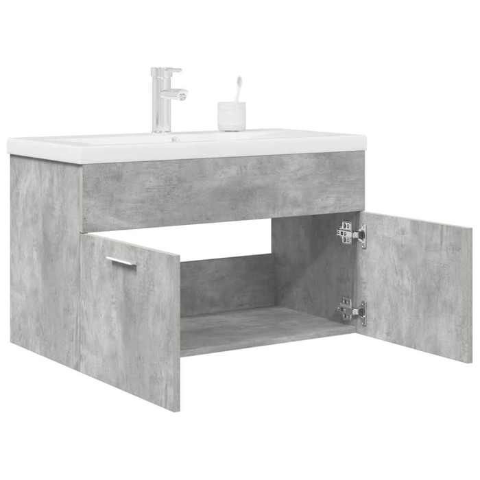 VidaXL Bathroom Vanity Unit with Integrated Basin and Tap, Bathroom Vanity Cabinet, Bathroom Furniture 3324890