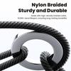 Toocki 240W USB C to Type C Cable PPS PD240W Ultra Fast Charging USB C Cable for Xiaomi MacBook Samsung Laptop Braided Data Cord