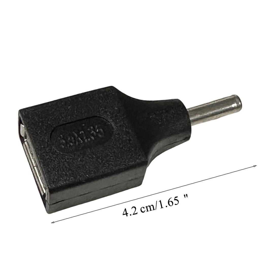 USB Female to Male Connector USB A to DC Power Plug Charging Conversion Adapter