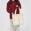 Canvas Bag Large Capacity Men Women's Shoulder Bag Student Class Hand Tote Bag