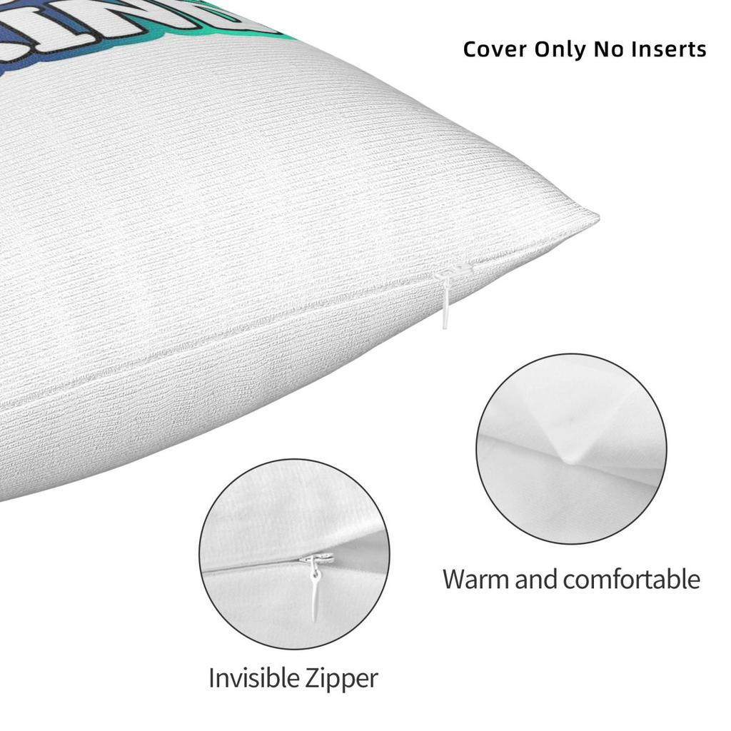 Choose To Be Kind Square Pillowcase Polyester Linen Velvet Printed Zip Decorative Pillow Case Bed Cushion Case 45X45