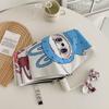 Bubble Mate Labubu Vinyl Sunshade Sunscreen Rain and Sunny Dual-purpose Folding Household Umbrella