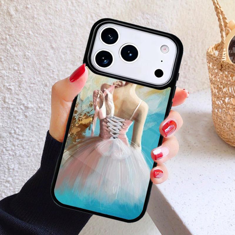 Ballerina Dance Ballet Girl Phone Case For iPhone 17 Air 16 15 14 13 12 11 Pro Max Plus