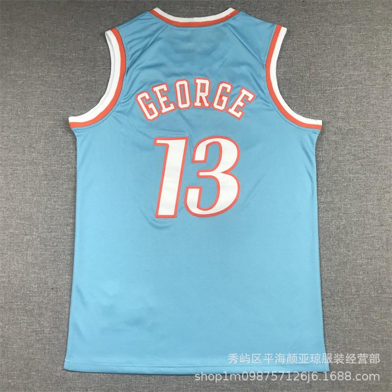 Embroidered Basketball Jersey LA Clippers Paul George 13 Kawhi Leonard 2 Custom Sportswear Men Women