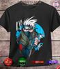 Kakashi Shirt Naruto Shippuden Sasuke Itachi Anime Unisex Tee T-Shirt All Size