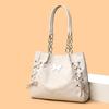 Simple and versatile capacity tote bag bow niche design casual large capacity shoulder bag