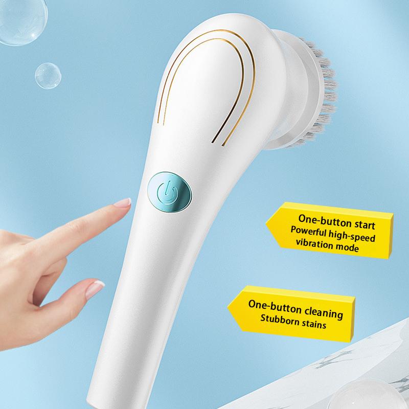 Multifunktionaler Handheld Kabelloser Elektrischer Küchen-Geschirrspülbürsten-Badezimmer-Elektrisches Reinigungsgerät