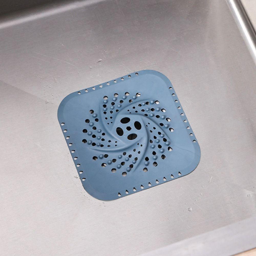 Square Sewer Outfall Drain Filter Anti-clogging Mesh Trap  Kitchen Bathroom Accessories