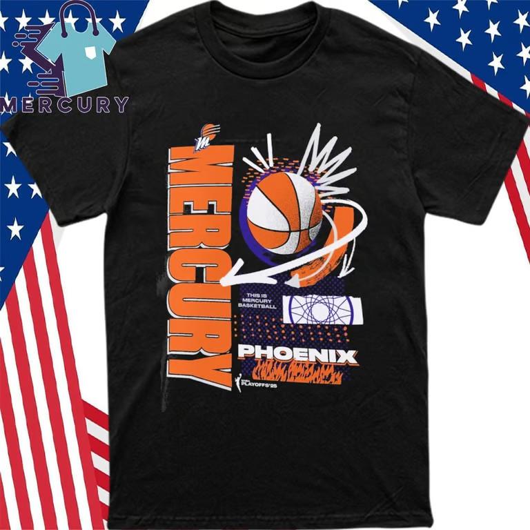 Phoenix Mercury 2025 WNBA Playoffs In The Zone T-Shirt