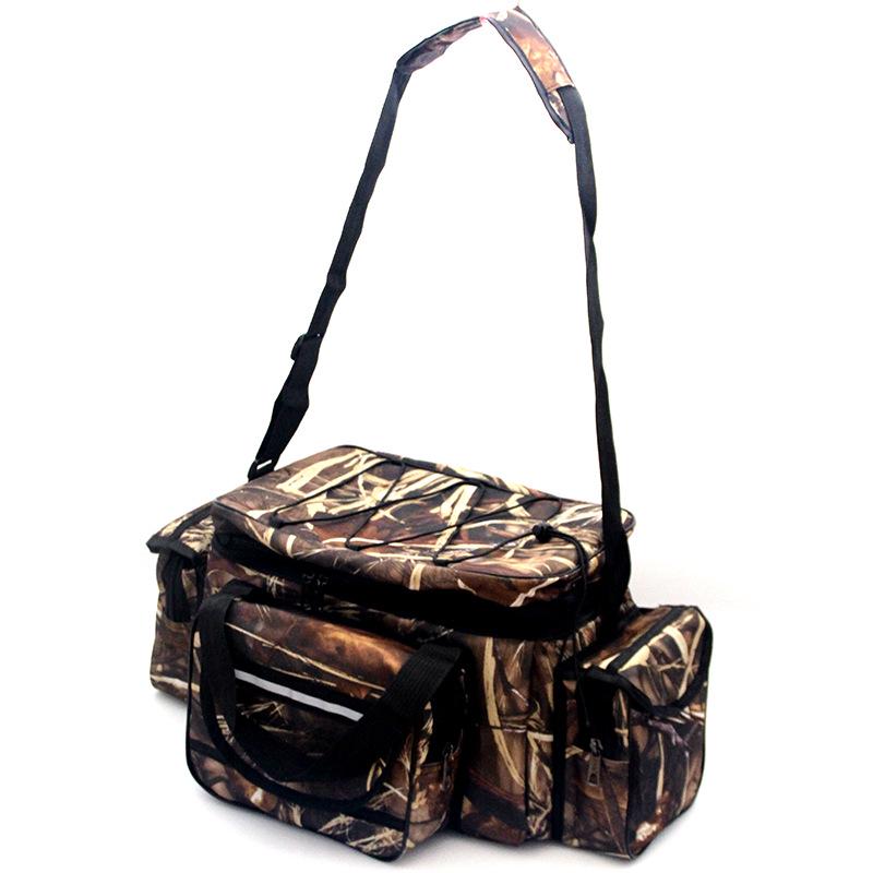 Lure Bag: Large Capacity Crossbody Fishing Gear Bag K104 Straw