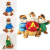 Knuffelige Alvin And The Chipmunks Pluche Zacht Knuffeldier Poppen Speelgoed Cadeau