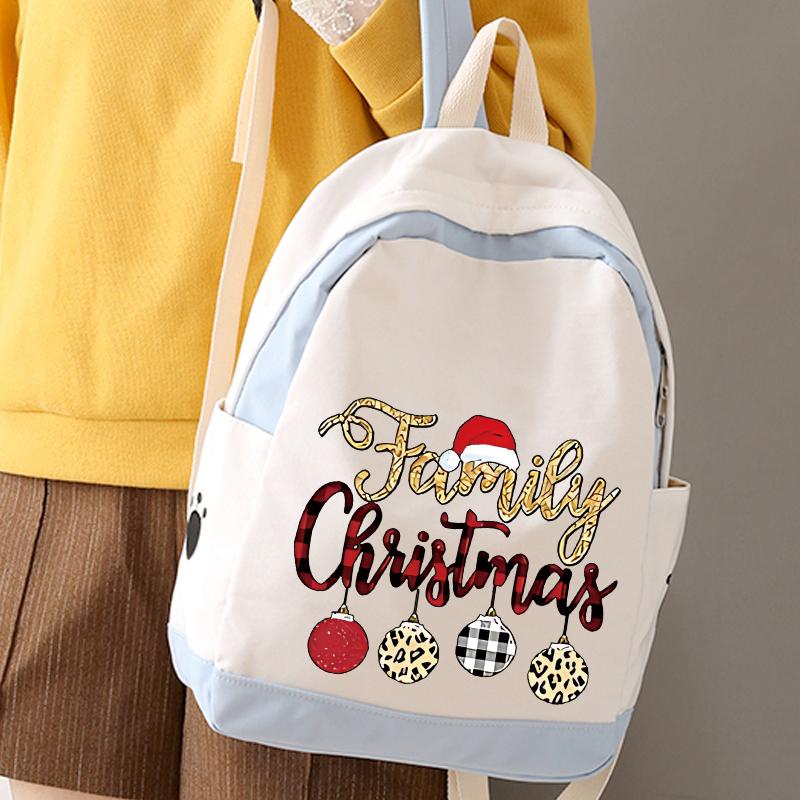 Christmas Thermal Press Stickers Decals Santa Claus Snowman Clothes Stickers Heat Transfer Diy Parches Ropa Hoodies Winter Patch