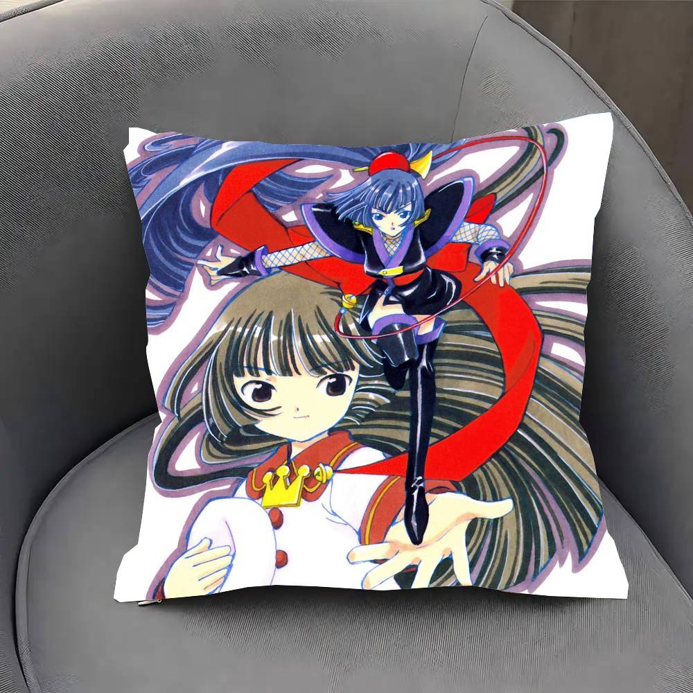 Angelic Layer Anime Pillow Case Fashion Square Pillowcase Bedroom Sofa Room Ins Decoration Leisure