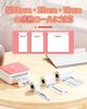 Phomemo M02 Pro 300DPI Mini Mobile Thermal 3 Roll Smartphone Photo New Bluetooth Work from Home Multilingual Japanese Instruction Android Compatible