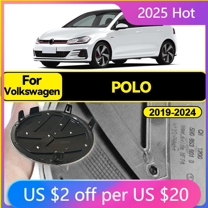 BGK1 GOLF 4 5 6 7 Hot 2026 For VW VOLKSWAGEN 1Pc 139mm 110mm 5H0853601D VW Car Logo Emblem Hood Front And Rear Tail Mark Rear Badge A EQ3
