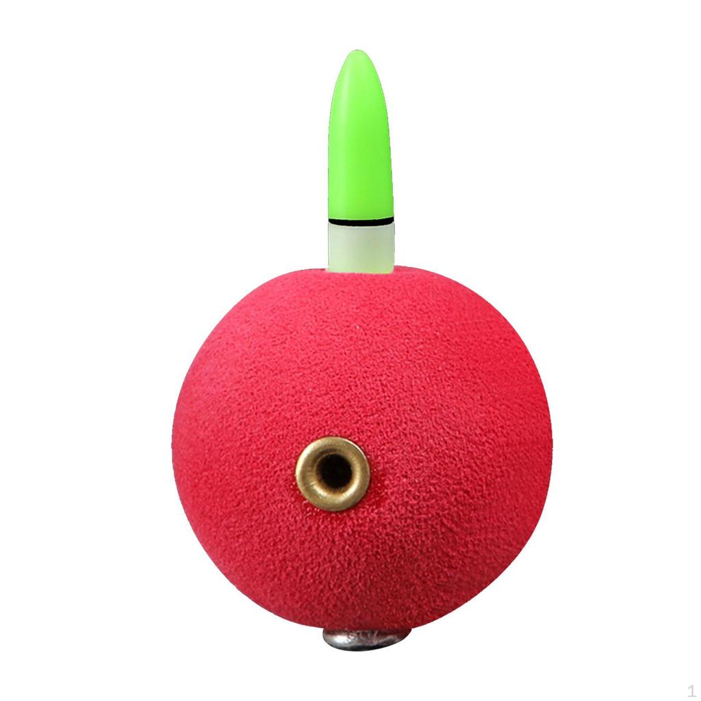 Fishing Bobber Float with Light 1.1inch EVA Buoyant Practical Indicator Ball for
