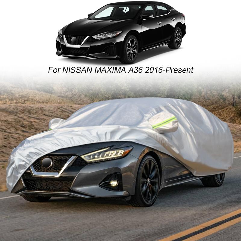 Car Cover Rain Frost Snow For Nissan Altima L34 LEAF March Maxima NOTE Sentra Sentra Sylphy Tiida Versa Sunny Dust Waterproof