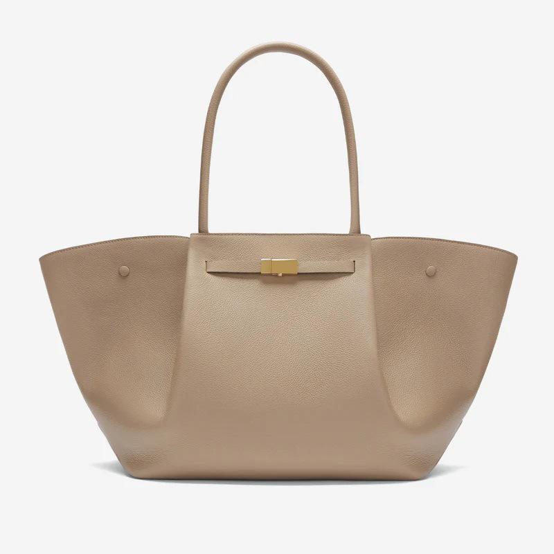 Wings Bag, Genuine Leather Shoulder Tote Bag, High-end Women's Bag, Large Capacity Commuting Dumpling Bag