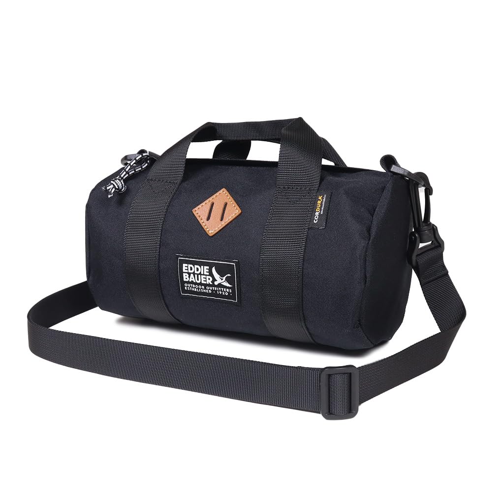 

Eddie Bauer Men s Shoulder Bag, One Size, Black, 25ss001