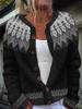 2026 Foreign Trade New 3D Digital Printing Cardigan Knitted Jacket Women's Clothing Early Spring and Autumn Factory Wholesale