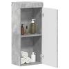 Bathroom Wall Cabinet TULUM Concrete Grey 37 x 24.5 x 86 cm