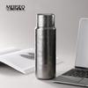 MeiiSeo Pure Titanium Double-Wall Insulated Tea Cup
