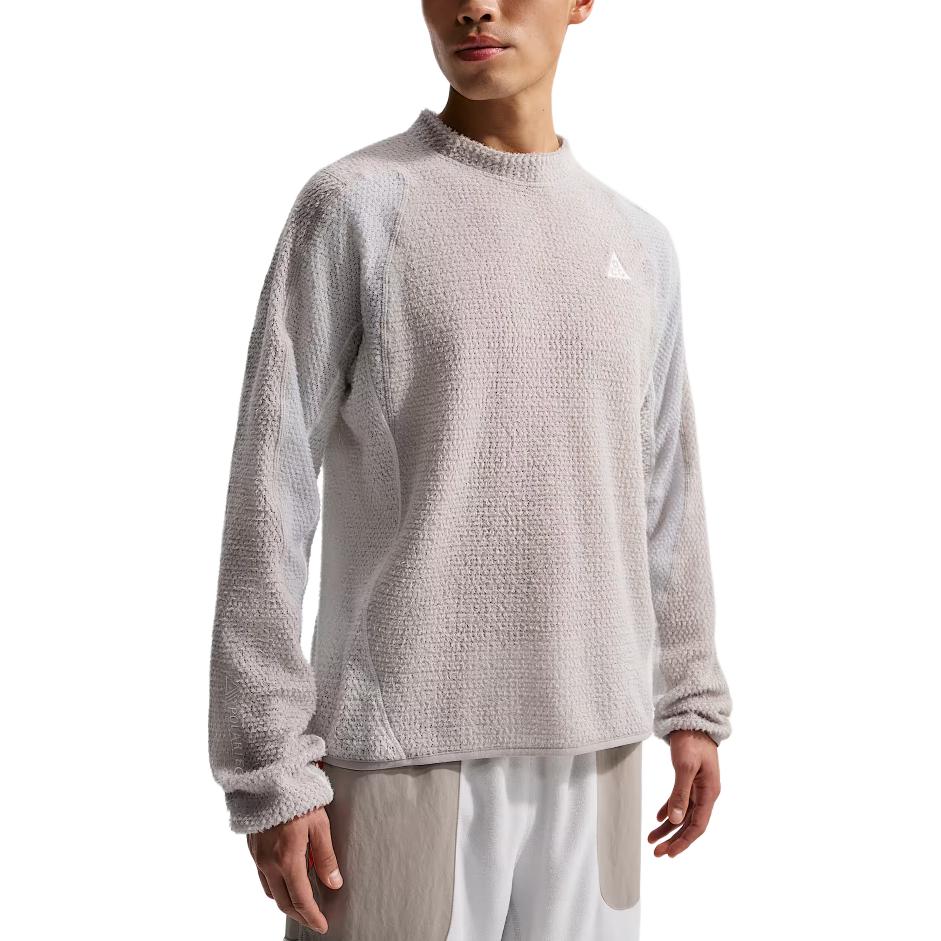 Nike ACG Series Fleece Versatile Pullover Long Sleeve Sweatshirt Men tops IH1446-009