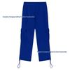 2024 Boys' European & American Multi-Pocket Drawstring Cargo Sweatpants for Middle & Big Kids