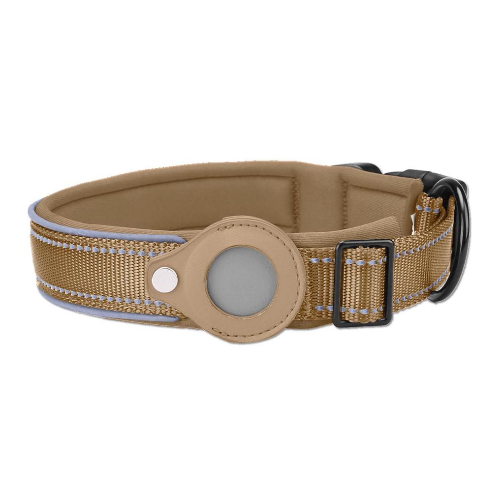 Airtag Pet Collar Cover: Anti-Lost Positioning Protective Dog Collar.