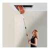 Loft Ladder Pull Down Kit With Aluminum Alloy Steel Components For Home Use